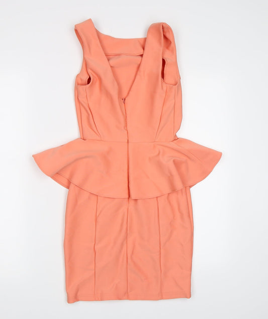 Topshop Womens Pink Bodycon Size 6