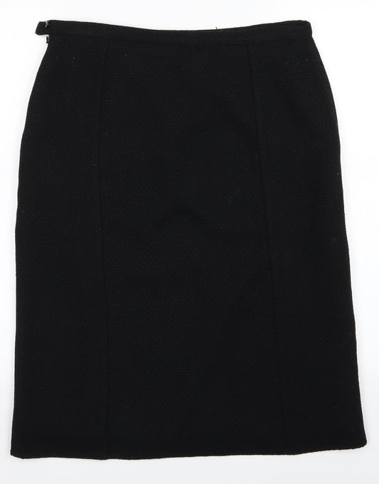 BHS Womens Black Straight & Pencil Skirt Size 12