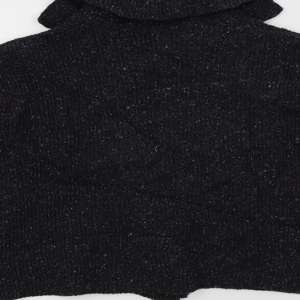 Brand and care label for Mavi women’s grey full zip jumper one size
