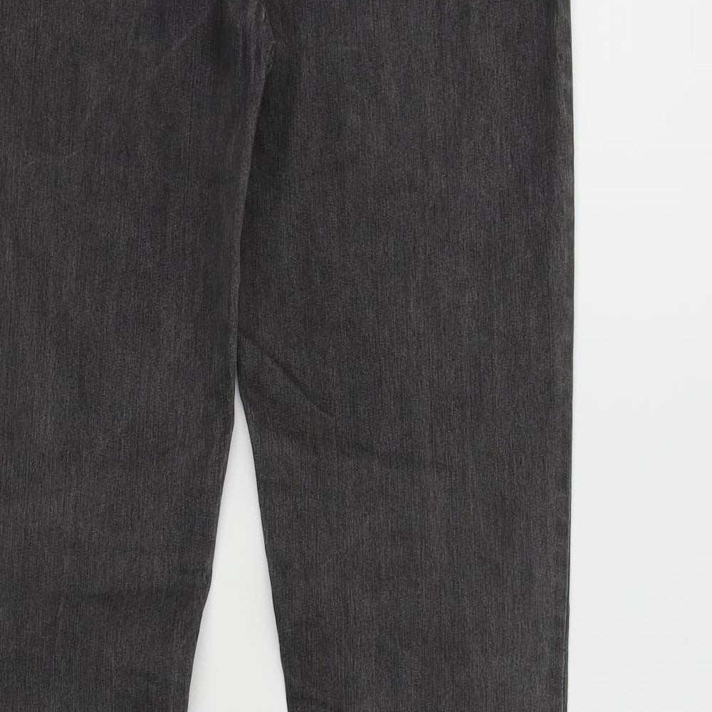 H&M Womens Grey Skinny Jeans Size 10 L30 in