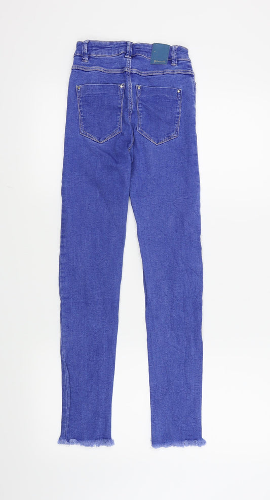 Stradivarius Womens Blue Skinny Jeans Size 4 L24 in