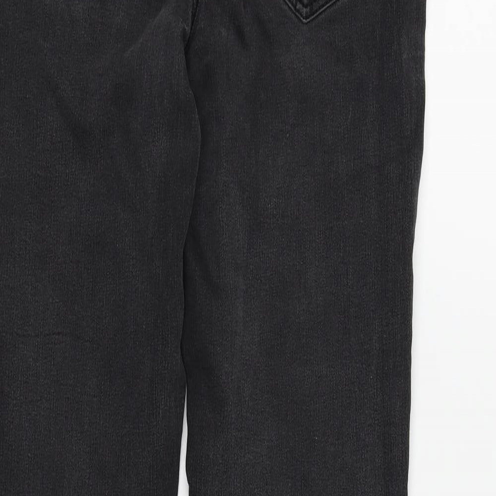 Brand and care label for George women’s black skinny jeans, size UK 10, 26-inch leg