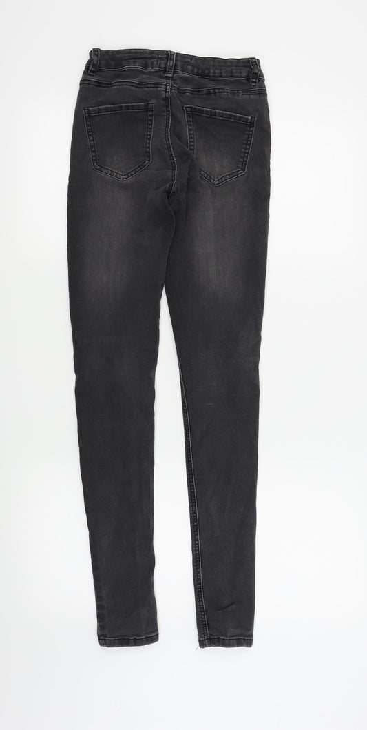 Dorothy Perkins Womens Black Skinny Jeans Size 8 L30 in