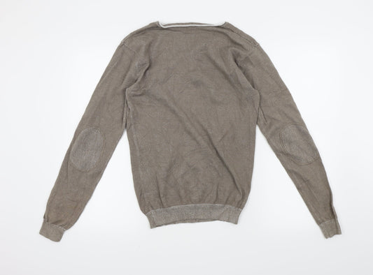 Carnet de Vol Mens Beige Pullover Jumper Size S