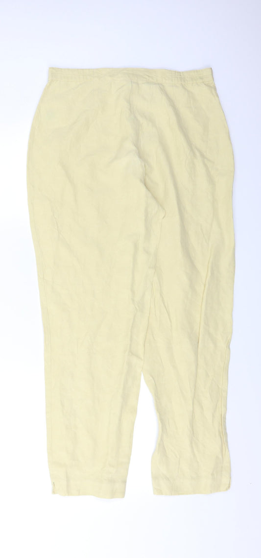Mara Monza Womens Beige Trousers Size 40 L26 in