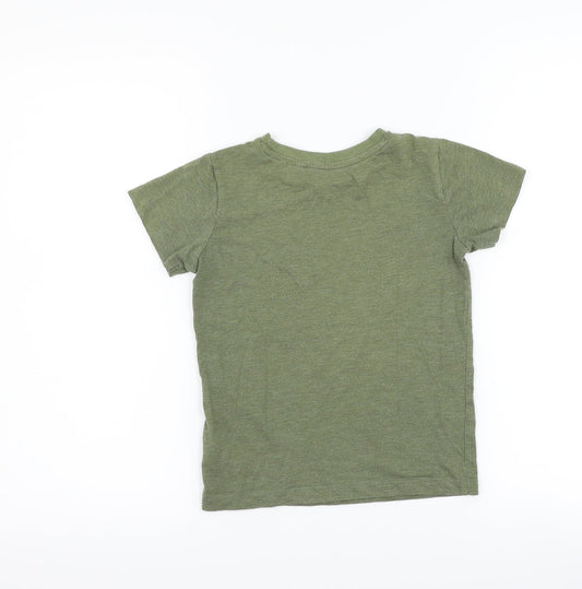 NEXT Boys Green Basic T-Shirt Size 5 Years - Good Vibes