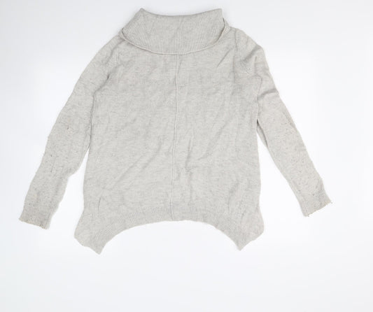 Papaya Womens Beige Pullover Jumper Size 10
