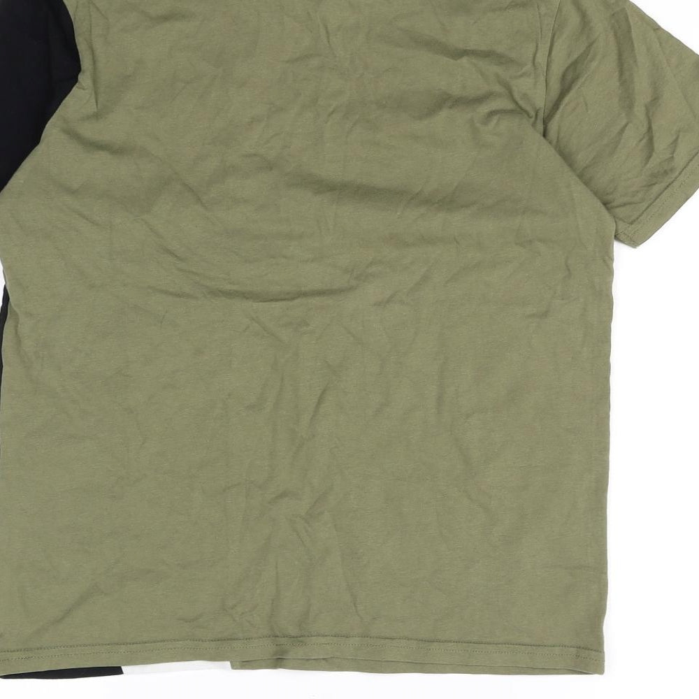 George Boys Green Basic T-Shirt Size 11-12 Years