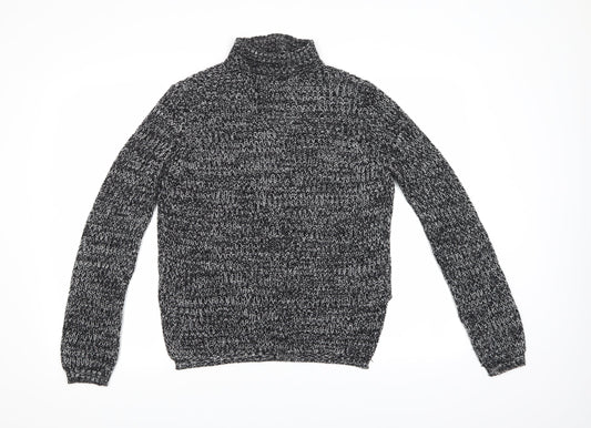 Papaya Womens Black Pullover Jumper Size S
