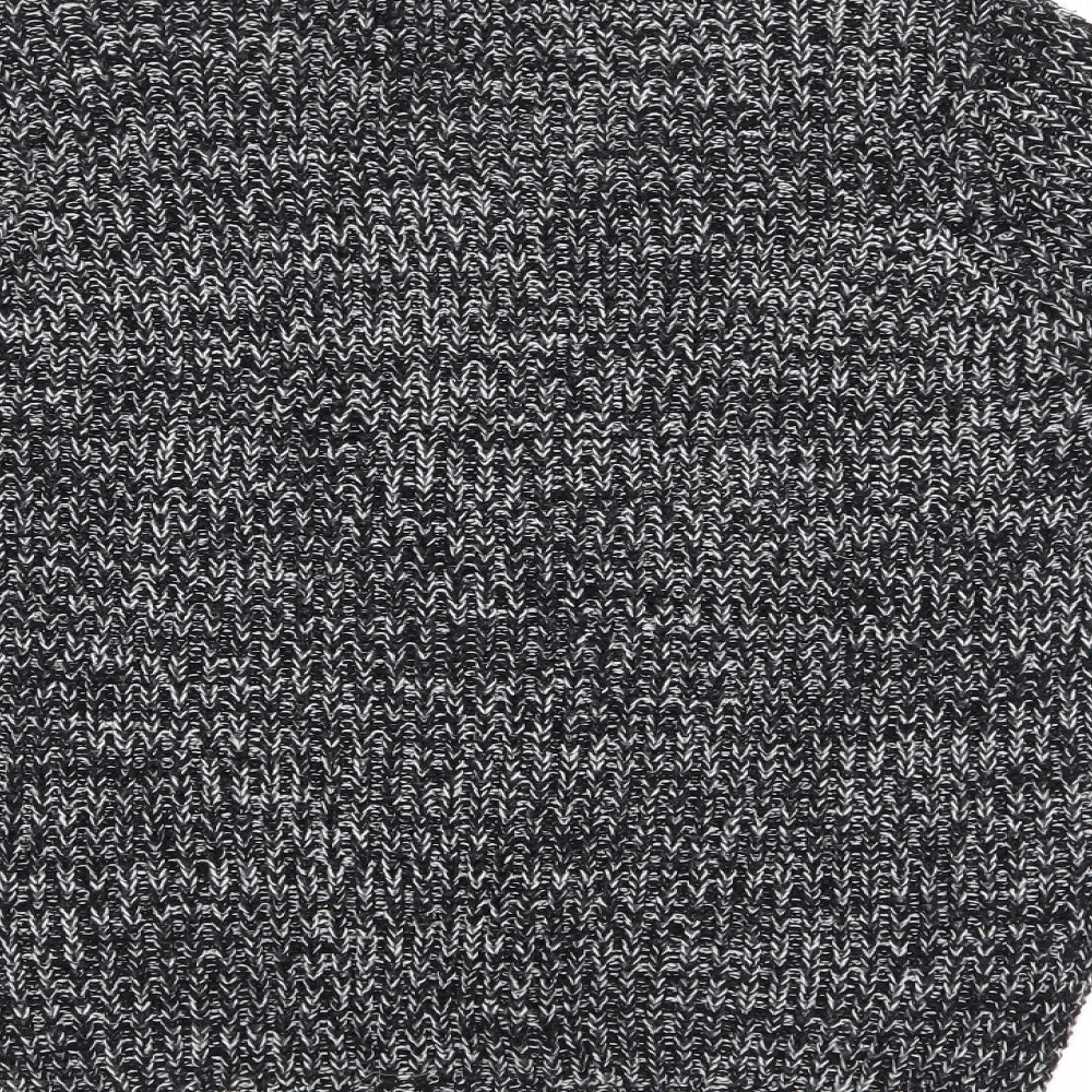 Brand and care label for Papaya women’s black jumper, size S