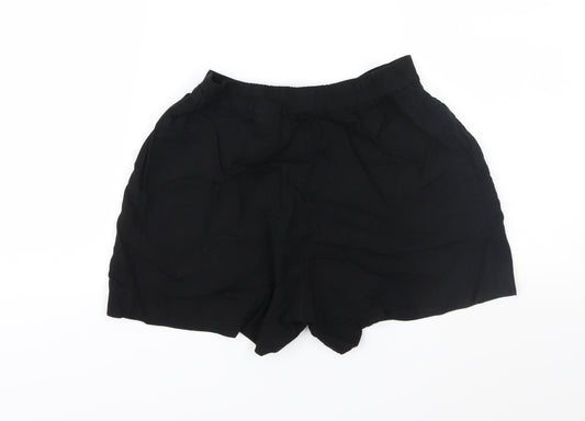H&M Womens Black Mom Shorts Size 6