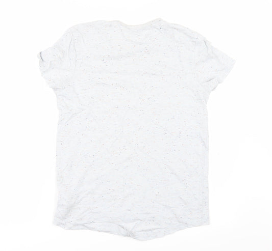 NEXT Boys Grey Rayon Basic T-Shirt Size 10 Years