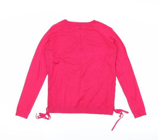 Sainsburys Womens Pink Pullover Jumper Size 10