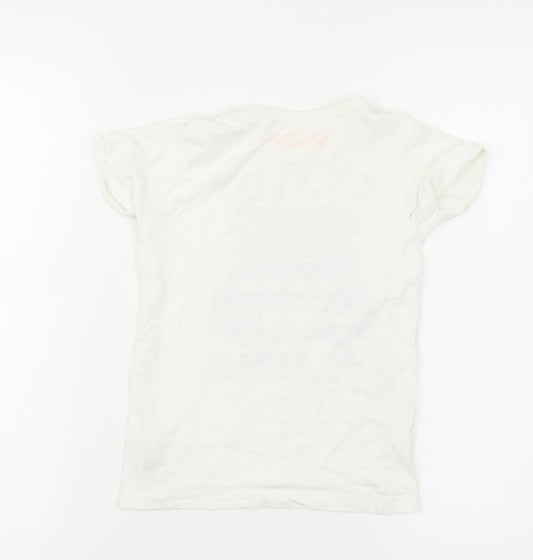 NEXT Boys White Basic T-Shirt Size 5 Years