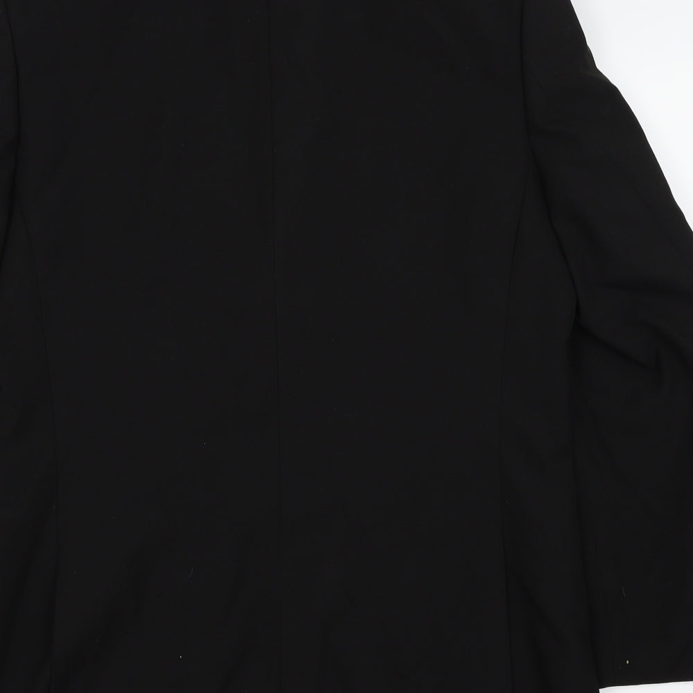 Asda George Mens Black Jacket Blazer Size 40