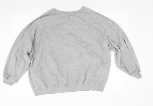 Daisey Womens Grey Jersey Pullover Sweatshirt Size 14 - California