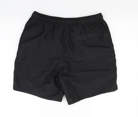 ASOS Boys Black Canvas Utility Shorts Size M