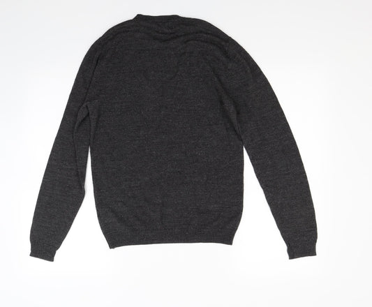 Oasis Womens Grey Knit Pullover Jumper Size M