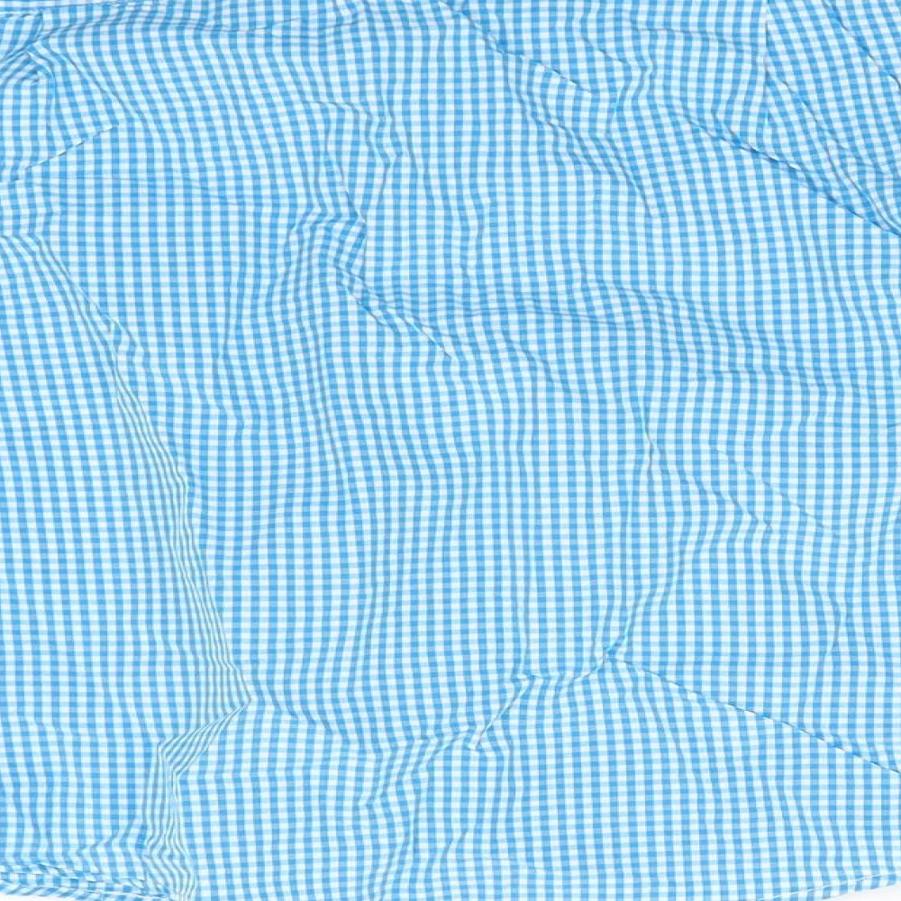 Izaac Mizrahi Boys Blue Check Basic Button-Up Size 5 Years