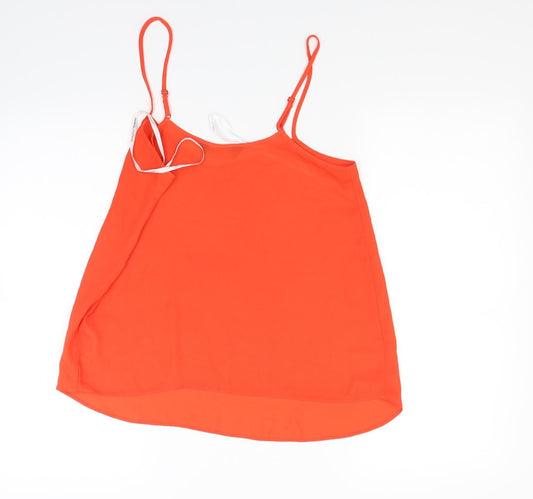 Dorothy Perkins Womens Red Camisole Blouse Size 10