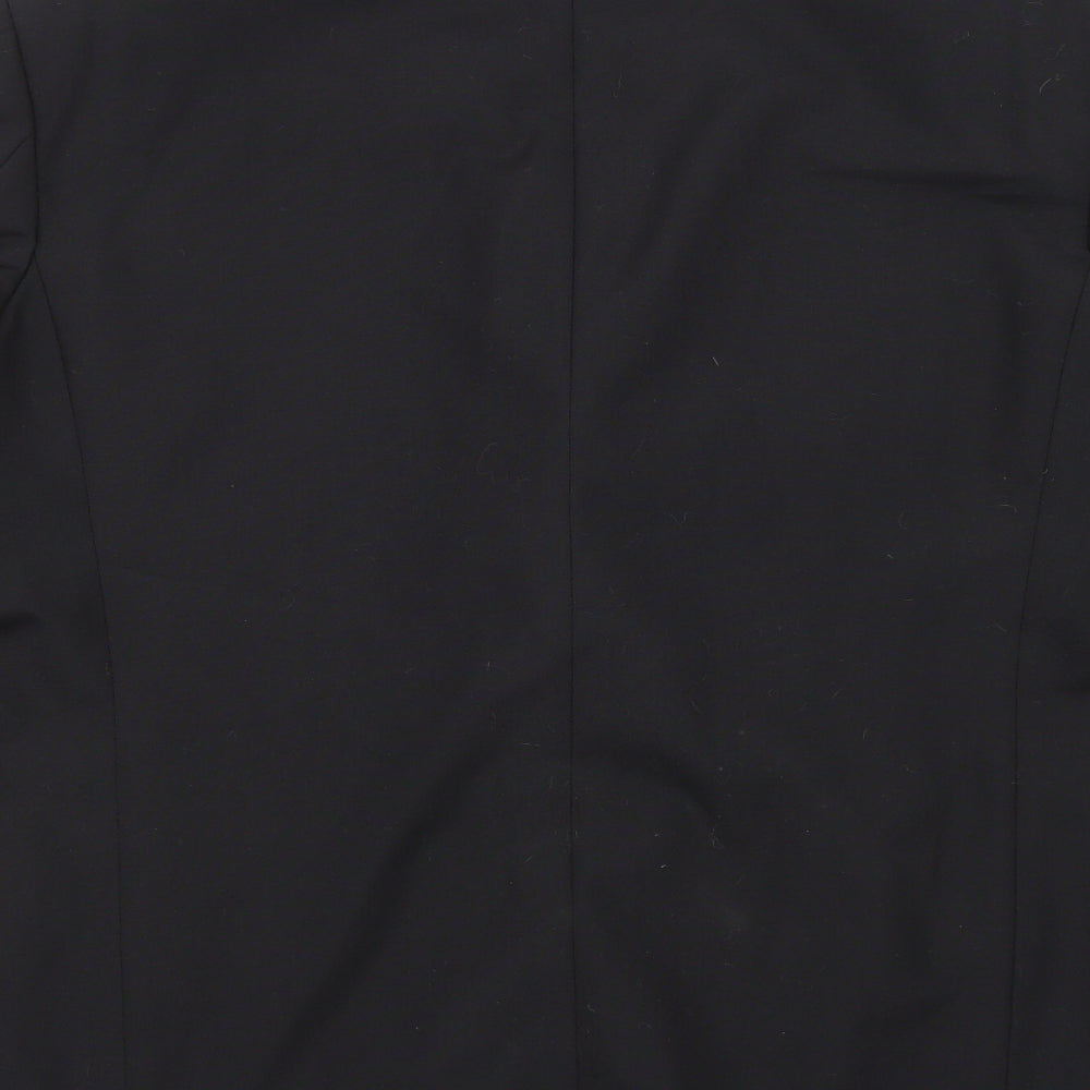 Brand and care label for Torre men’s black jacket suit jacket, size 44