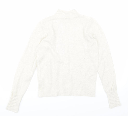 River Island Womens Beige Knit Pullover Jumper Size 10
