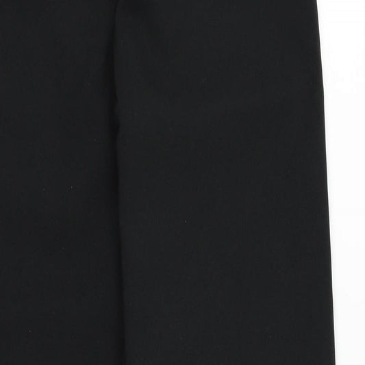 Finesse Womens Black Dress Pants Trousers Size 10 L31 in