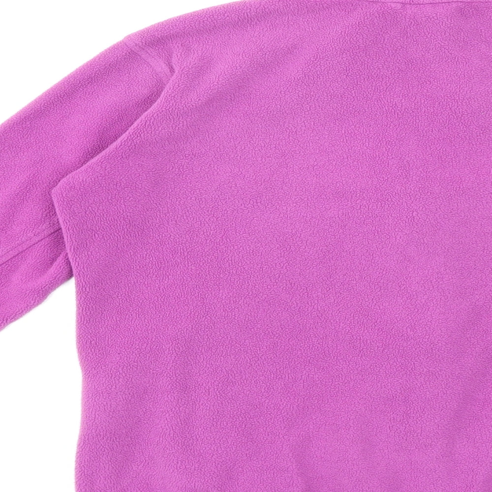 Dare2B Womens Purple Fleece Jacket Size 8
