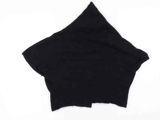 Meily Womens Black Cardigan Jumper Size M