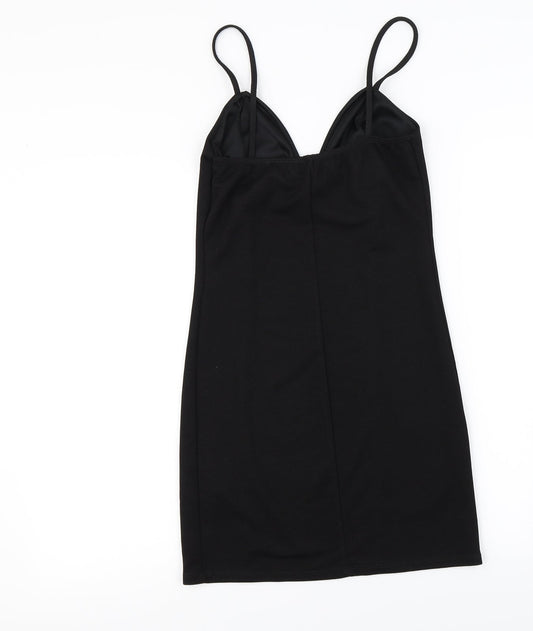 New Look Womens Black A-Line Size 10