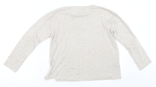 Zara Girls Beige Pullover Jumper Size 10 Years