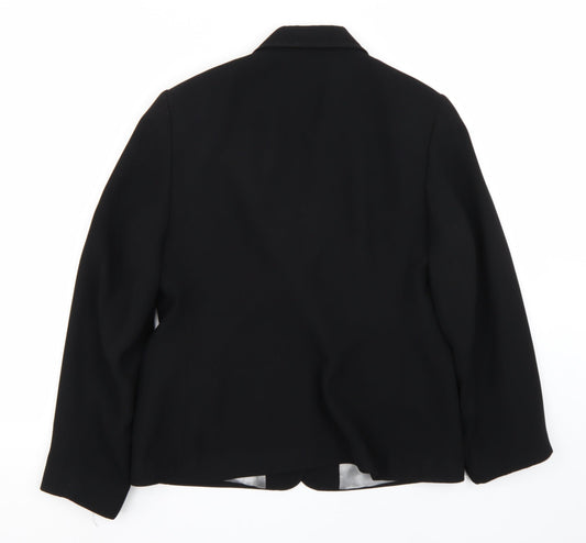 Florence & Fred Womens Black Jacket Blazer Size 12