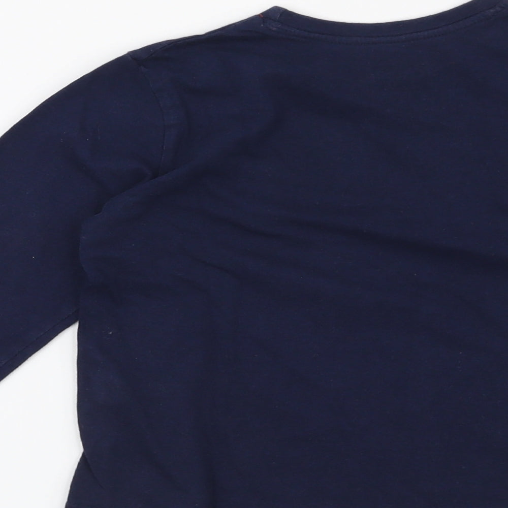 Rebel Boys Blue Basic T-Shirt Size 3-4 Years - My Dad's a Superhero and I'm his sidekick