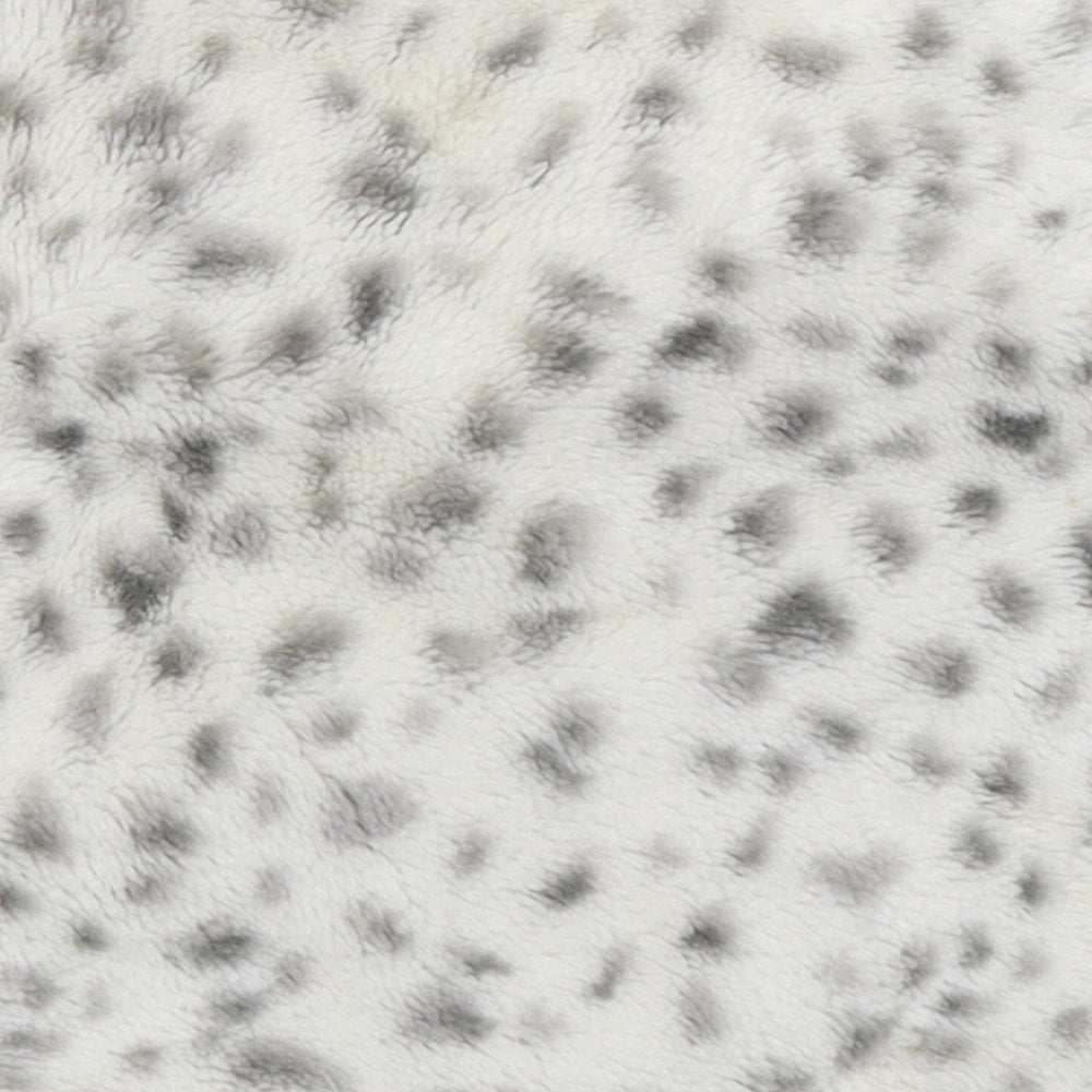 Brand and care label for Little Me Baby White Animal Print Gilet Jacket, size 12, Months