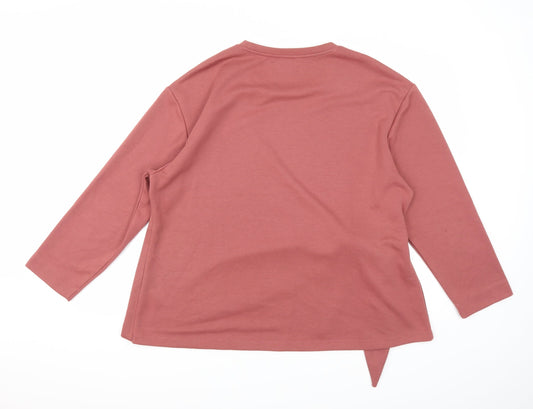 CAPSULE Womens Red Pullover Jumper Size 20