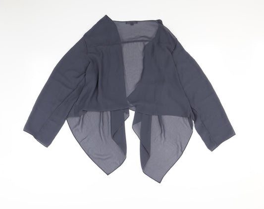Likemary Womens Grey Cardigan Jumper Size 14