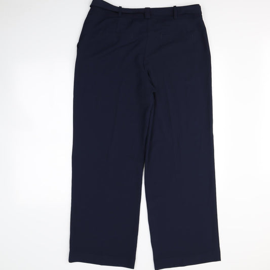 NEXT Mens Blue Trousers Size 16 L30 in
