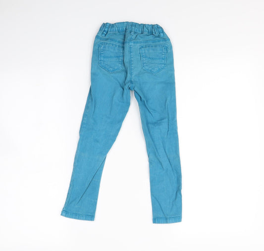NEXT Girls Blue Straight Jeans Size 4 Years