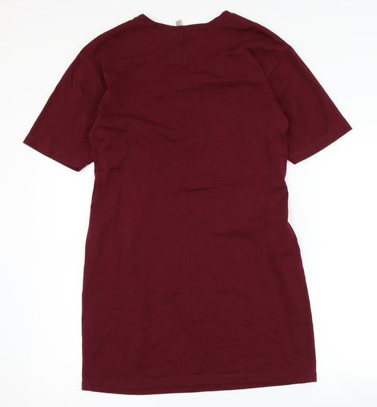 ASOS Womens Purple T-Shirt Dress Size 8