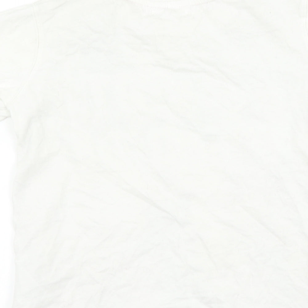 Pumpkin Patch Boys White Basic T-Shirt Size 8 Years - I've got attitude