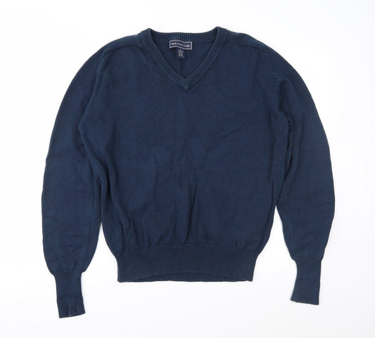 Mark,Fore&Strike Mens Blue Knit Pullover Jumper Size M