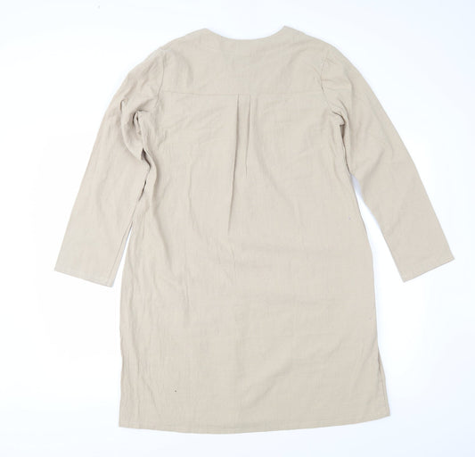 Preworn Womens Brown Shift Size L