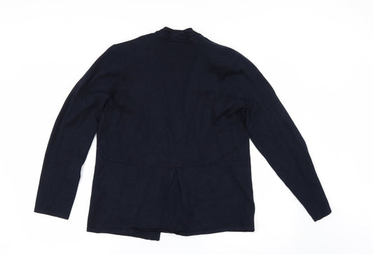 Preworn Womens Blue Cardigan Jumper Size 10