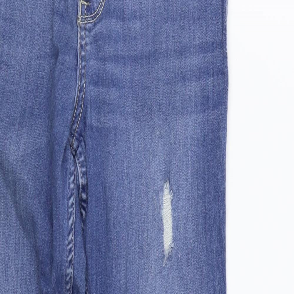 Hollister Womens Blue Denim Jegging Leggings One Size L27 in