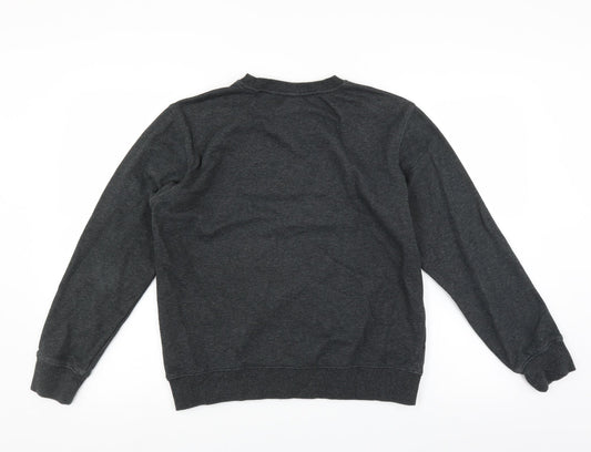 gmyg Womens Grey Pullover Sweatshirt Size S