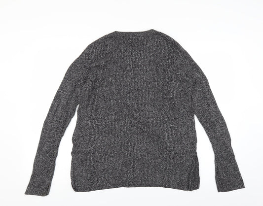 H&M Womens Grey Pullover Jumper Size L