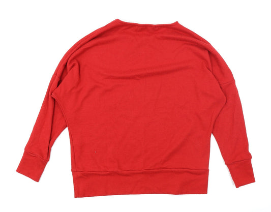 Dorothy Perkins Womens Red Pullover Jumper Size 10