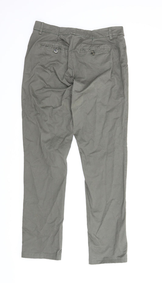 Up Fashion Womens Green Carpenter Trousers Size 16 L29 in