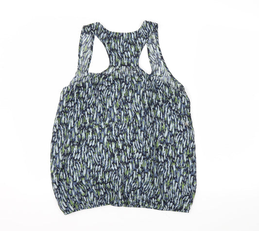 Gap Womens Blue Basic Blouse Size M