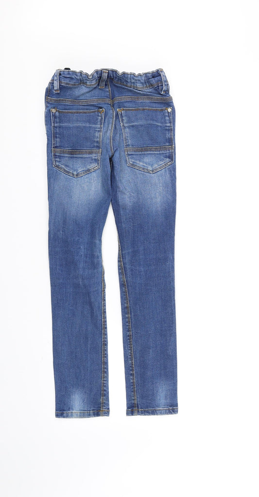 NEXT Girls Blue Straight Jeans Size 10 Years